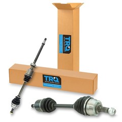 Front Driver and Passenger Side CV Axle Assembly Set 2 Piece Compatible with