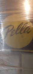 Pella Window Huge 3 Pane New Old Stock!!! Approximately 8 & 1/2 Feet x 6 Feet