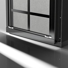 24×36 Shed Windows 2 Pack Tempered Glass Flush Mount Chicken Coop Window Kit