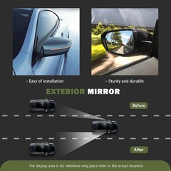 Right Outside Mirror Glass Compatible With Mini Cooper Cooper Countryman