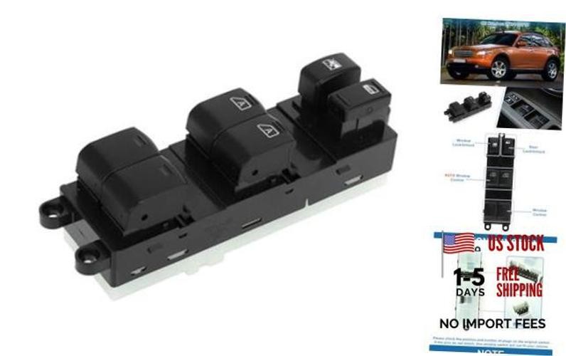 2 AUTO Power Window Switch No.25401CG710 for Infiniti FX35 2005 2006 Front