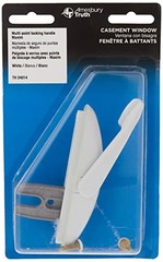 Truth TH 24014 Maxim Locking Handle, White (Single Pack)