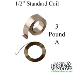 1/2″ Constant Force Balance Coil Spring A – #3 pound