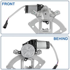 Obaee Window Regulator with Motor Front Left Driver Side, Replace 748-212 | Comp