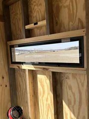 30″ Premium Hunting Blind Window – Easy Install, Aluminum Frame, Tempered Glass