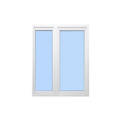 Euro Double Ventilation Tilt and Turn Window 60″ x 60″