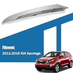 Rear Left Door C Pillar Garnish Molding Fits for 2011-2016 KIA Chrome Rear Left
