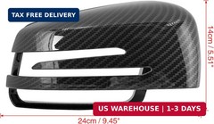 X AUTOHAUX Pair New Exterior Rear View Mirror Housing Door Wing Mirror Covering