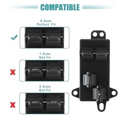 Front Left Driver Side Power Window Switch Window Control Switch Fit for