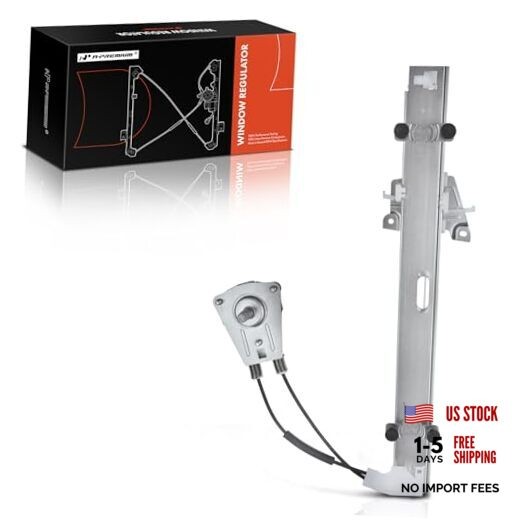 Manual Window Regulator Compatible with Kia Rio 2001-2005 Front Driver (LH)