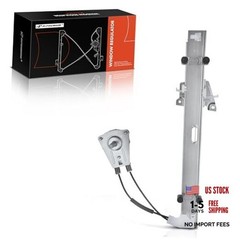 Manual Window Regulator Compatible with Kia Rio 2001-2005 Front Driver (LH)