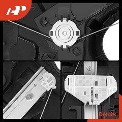 Rear Driver Window Regulator Compatible with Dodge Ram Rear Driver Side(LH)