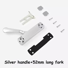 Left right Universal Aluminum Alloy Internal & External Flat Handle For Window