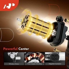 A-Premium Power Window Regulator with Motor Compatible with Mitsubishi Lancer 20