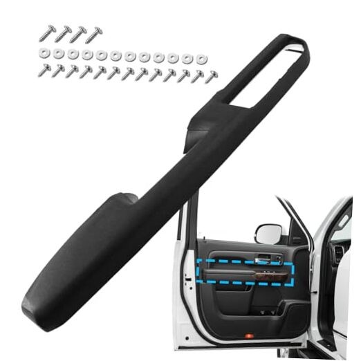 80994 Front Driver Left Side Armrest Repair for 2010-2014 Chevy Black