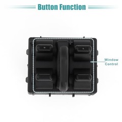 Front Left Window Switch for Jeep Wrangler 2007-2010 4602756AB