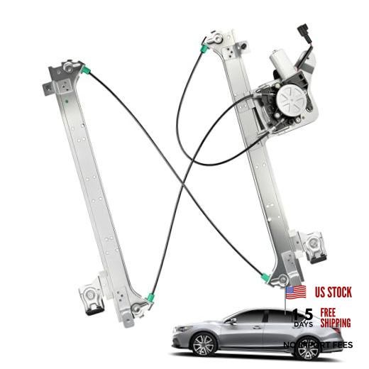 741-578 Rear Left Window Regulator with Motor Assembly 2 Pins for Chevy
