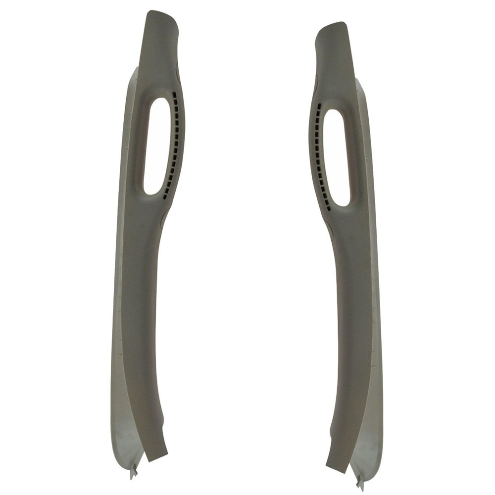 TRQ A Pillar Trim Panel w/Pull Handle Set of 2 LH RH Sides Compatible with Do…