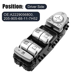 A2229056800 Car Master Power Window Switch Front Left Driver Side