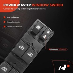 Front Left Driver Side Power Window Switch – Compatible with Infiniti G25