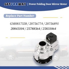 Power Folding Door Mirror Motor 20756891 GM0817558 Compatible with Chevrolet