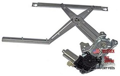 748-560 Rear Driver Side Power Window Regulator And Motor Assembly Compatible