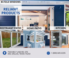Bifold Patio Window 6×4′ | New White | Elevate Your Patio | Commercial and Home