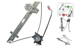 Power Window Regulator With 2-Pin Motor Assembly for Honda Front Driver Side