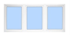 Elite Triple Window Tilt and Turn 72″ x 54″ in White