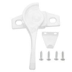 4 Sets Sliding Window Lock: Glass Window Security Latch – Aluminum Alloy Sash