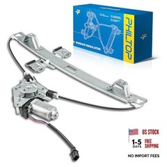 Rear Left Power Window Regulator w/Motor Fit for Rear Left Driver Side 751-260