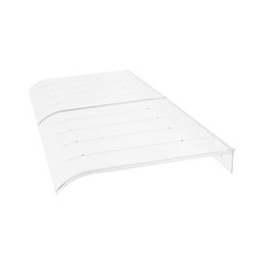 Window&Door Awnings Clear Canopy Rain/Snow Protection Awnings for Outside Patio