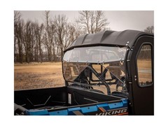 SuperATV Rear Windshield for 2013+ Yamaha Viking | 1/4″ Thick Light Tint Stan…