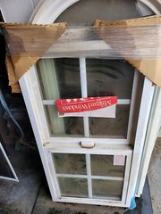 Milgard Vinyl window with retrofit frame