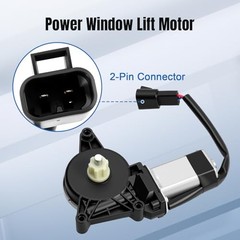Front or Rear Left Power Window Lift Motor Compatible with Chevy Driver Side