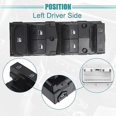 Front Left Driver Side Master Power Window Switch Fits Kia Forte 2019-2023