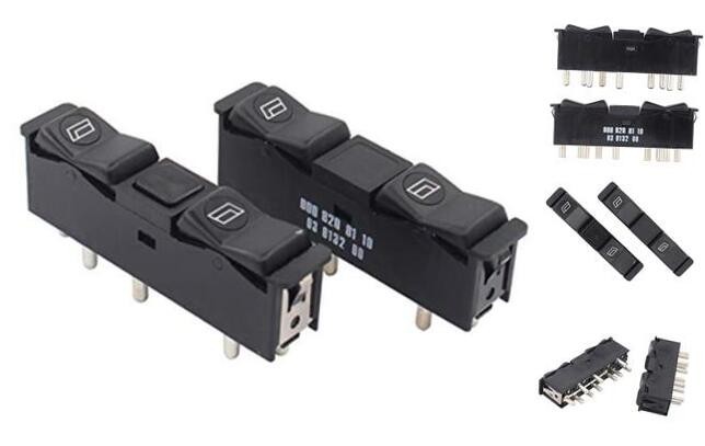 Pack of 2 Front Left Driver and Right Passenger Side Door Window Switch for