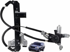 SHOWSEN Window Regulator W/Motor Fit 2002 Rear Right Passenger Side 748-229