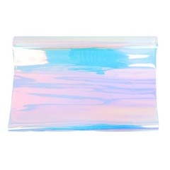 1 Pack Reusable Dichroic Window Tint Self Adhesive Iridescent Decorative Film