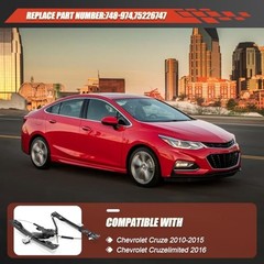 Power Window Regulator Driver Side （7pins） Compatible with Chevy Cruze 748-974
