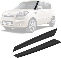 Windshield A-Pillar Trim Molding Set, Compatible with Kia 2010-2013 Kia Soul