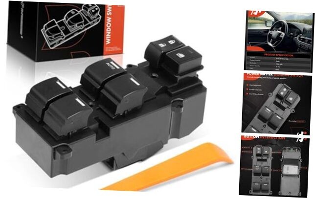 Master Power Window Switch Compatible with Honda Accord 2013 2014 2015 2016