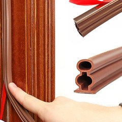 Self Adhesive Window Gasket Door Seal Brown Black White Draught Excluder