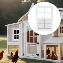 Versatile 14”x21” White Windows for Sheds, Barns & Playhouses – Easy Install