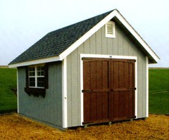 18 x 23 Shed Window TEMPERED GLASS White Flush Playhouse Garage Free Shipping