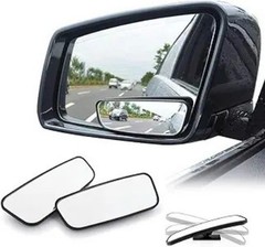 Blind Spot Mirror, Rectangle Adjustable Car Auxiliary Size: Adhesive Rectangle