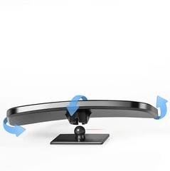 2PCS Adjustable Blind Spot Mirrors 360° Wide Angle Car Rearview Mirror