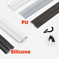 1/2/3/5/10M Adhesive PU/Silicone Door Window Seal Gasket Draught Sealing Strips