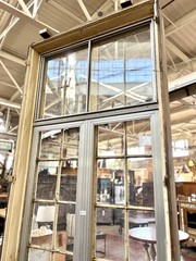 French Window Set in Jamb, 28 Lite, 121.5″ Tall