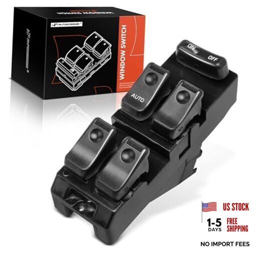 Master Power Window Switch Compatible with Mazda MPV, Protege 1996 1997 1998,